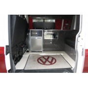 Volkswagen T6.1 Candy Red & White (SWB)